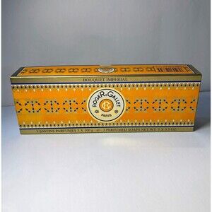 Roger & Gallet Unisex Paris Bouquet Imperial Soap Set Of 3 In Box 3.5 oz Each
